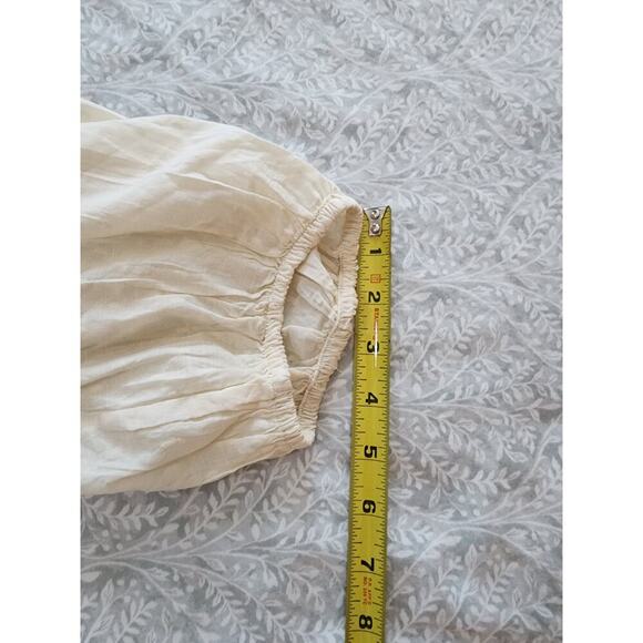 Anthropologie Embroidered Beaded Peasant Blouse, Used, Plus Size 1X - Picture 8 of 8